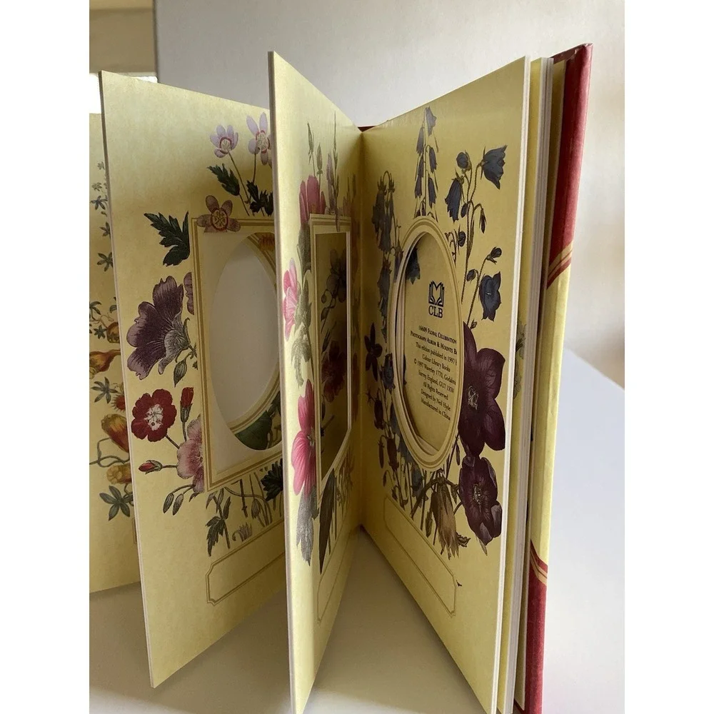 Floral Celebrations Photograph Album Frames Box Set 1997 Waverly New